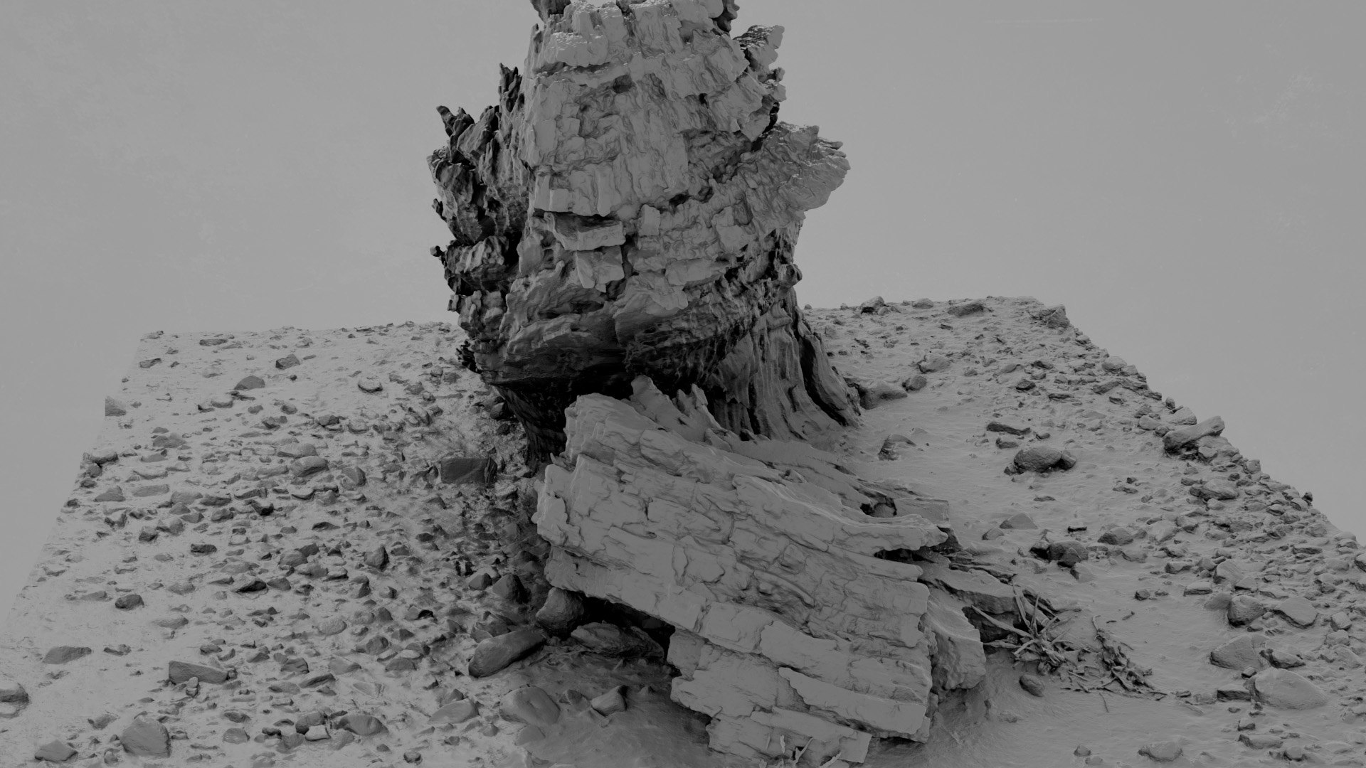 3D Model Dead Tree 002 - TurboSquid 2324898