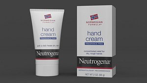 Hand Cream 3D model
