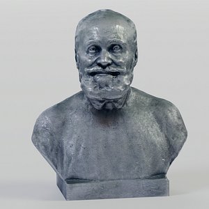 Metal bust Pavlov