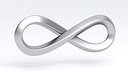Infinity Symbol Silver v1