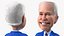 Dessin animé Joe Biden souriant