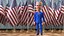 Dessin animé Joe Biden souriant