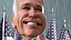 Dessin animé Joe Biden souriant