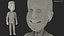 Dessin animé Joe Biden souriant