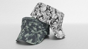 Military cap model
