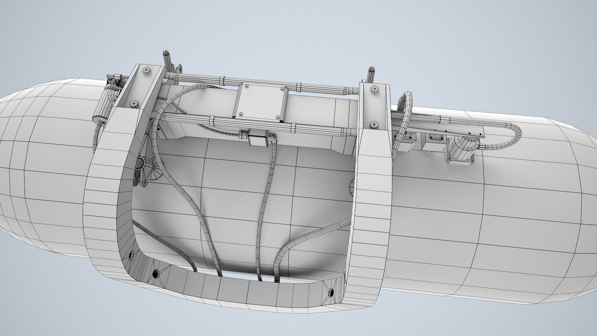 Helicopter External Fuel Tank 450L With Mount 3D model https://p.turbosquid.com/ts-thumb/s2/OEXB3U/7f/wire_camera1_00005/jpg/1751448723/1920x1080/fit_q87/cecc2bb3a6c2a6afde28f5a33bf68db5f3279a8b/wire_camera1_00005.jpg