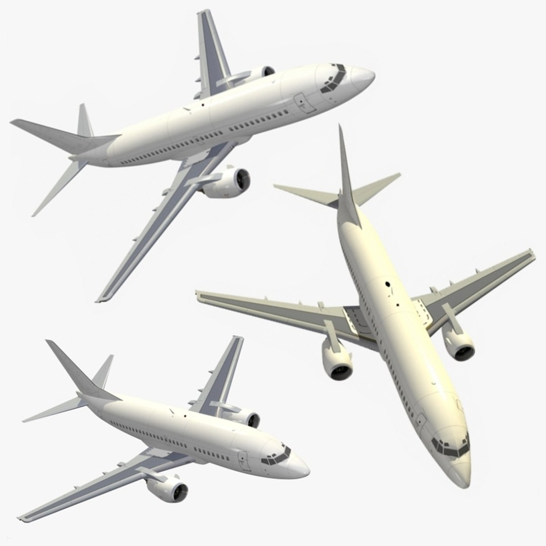 3d Model Boeing 737 Classic