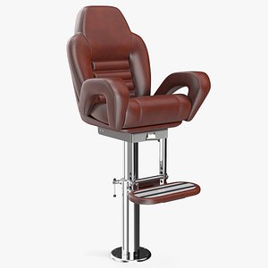 Helm Pilot Captain Chair Brown