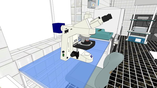 modelo 3d Laboratorio de Autopsias - TurboSquid 1988756