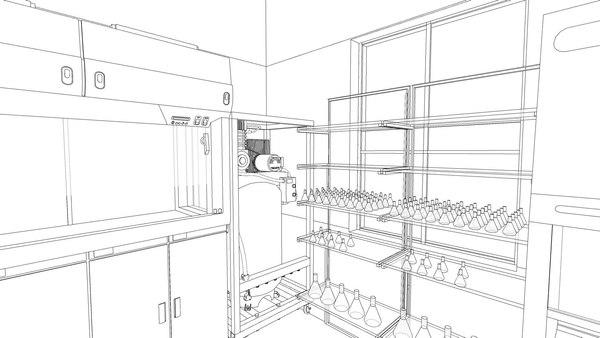 modelo 3d Laboratorio de Autopsias - TurboSquid 1988756