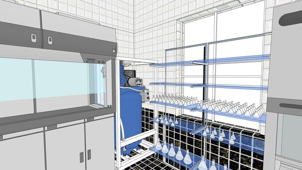modelo 3d Laboratorio de Autopsias - TurboSquid 1988756