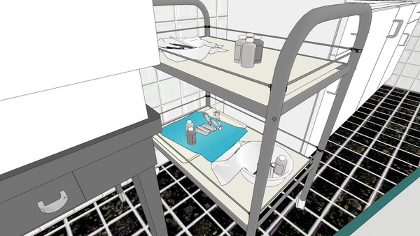 modelo 3d Laboratorio de Autopsias - TurboSquid 1988756