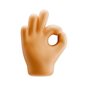 OK Hand Gesture Icon