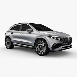 3D Mercedes-Benz EQA 2024 model