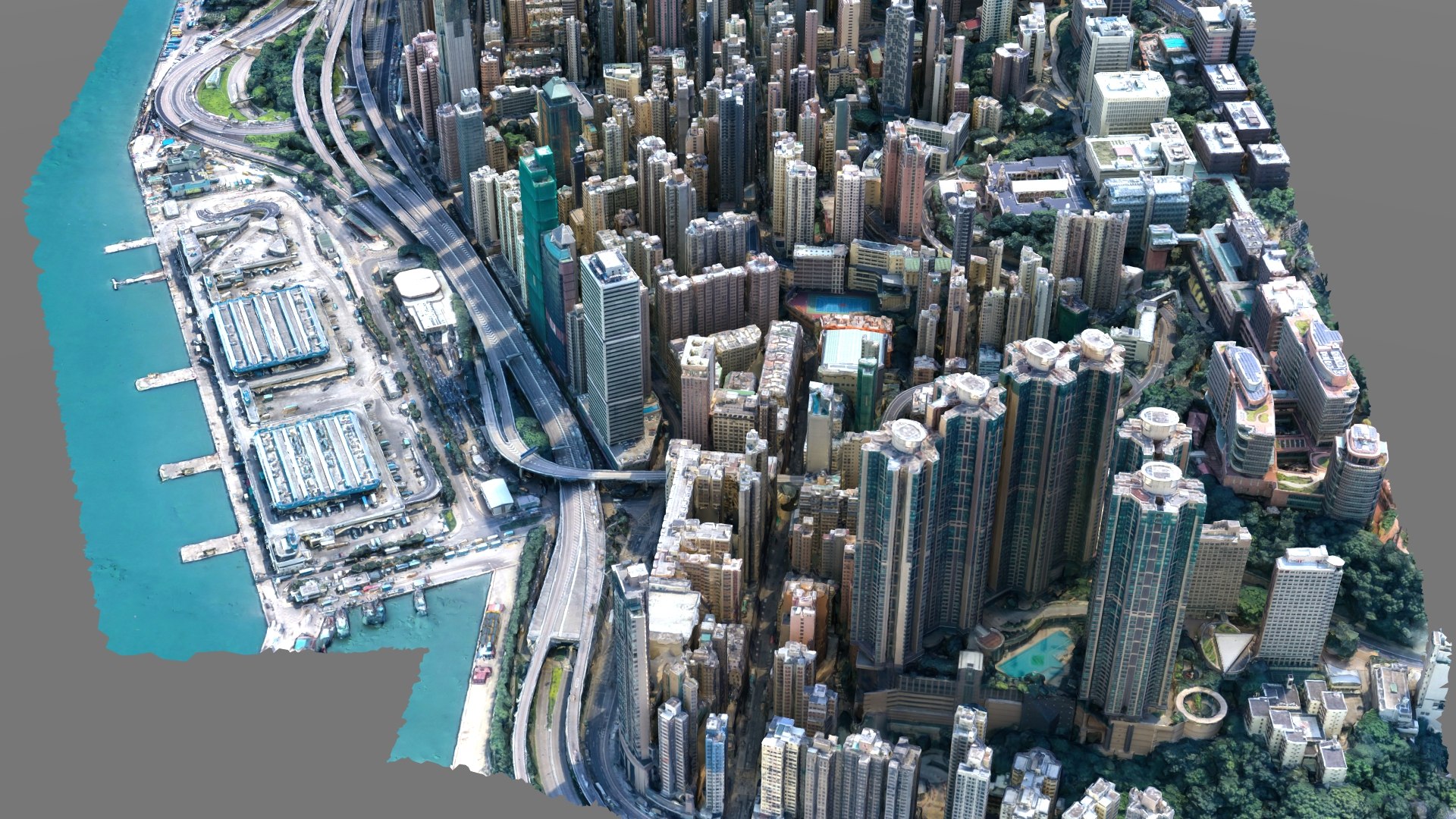 3D Cityscape Model - TurboSquid 1872512