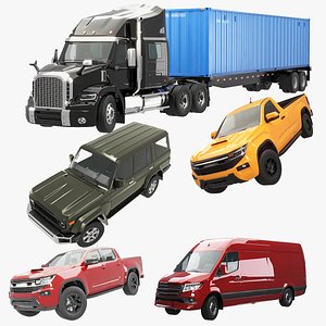 3D Generic Cars bundle