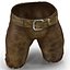 Medieval Leather Shorts