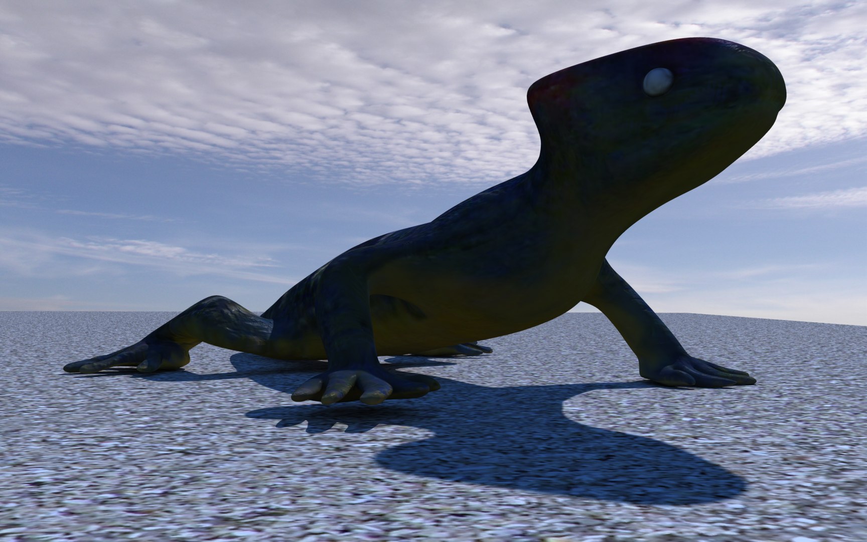 Plastic Lizard X