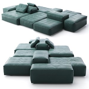 Livingdivani Extrasoft Composition 246 Modular Sofa