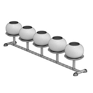 3D Artemis Multi Candle Holder