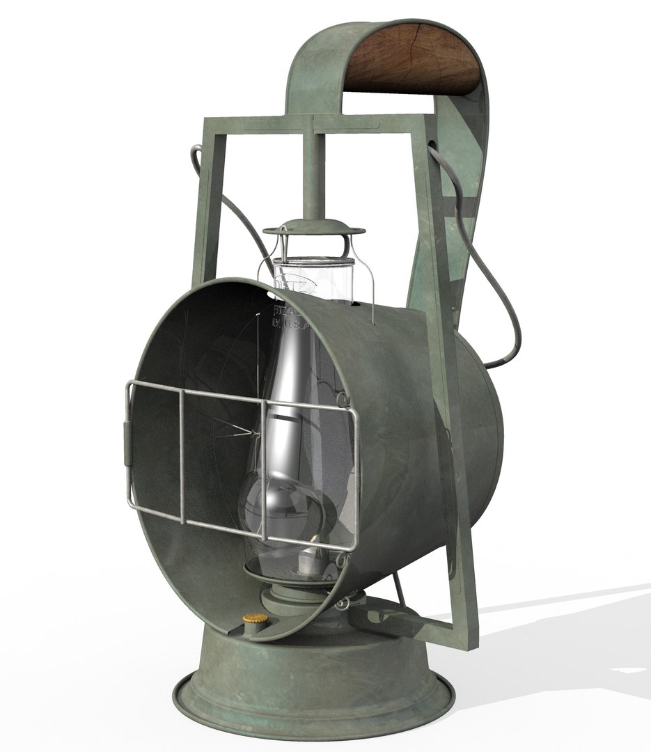 Dietz acme inspector kerosene 3D model - TurboSquid 1442774
