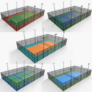 PBR Outdoor Multi Modular Sports Game Court