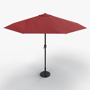 3D PBR Traditional Parasol