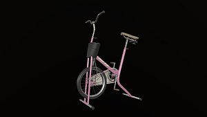 Vintage exercise bicycle