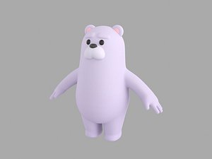 Polar Bear Character model