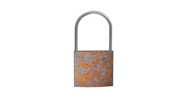 3D 3D PadLock old rusty lock 3d model - TurboSquid 1963775