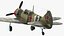 3d la-5 wwii soviet fighter aircraft
