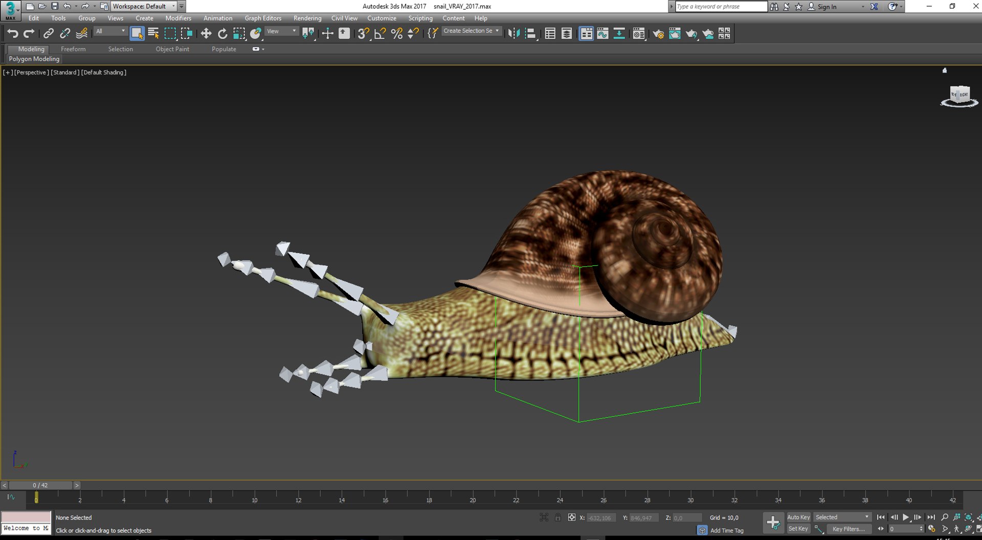 3D Snail Rigged Model - TurboSquid 1194962