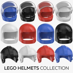 3D lego helmets