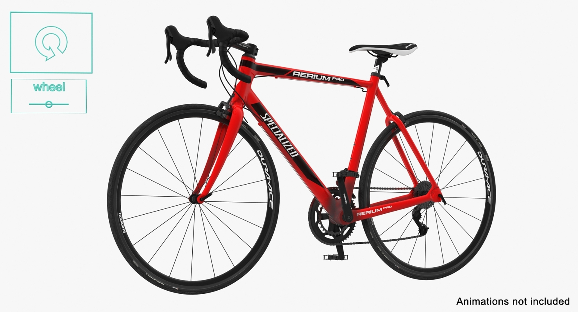 3D Model Road Bicycle Rigged - TurboSquid 1382586