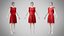Robe 20 Alabama Crimson avec motif