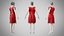 Robe 20 Alabama Crimson avec motif