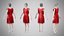 Robe 20 Alabama Crimson avec motif