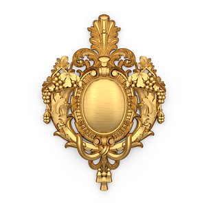 carved classic decorative ornament cnc 3d printing stl 59