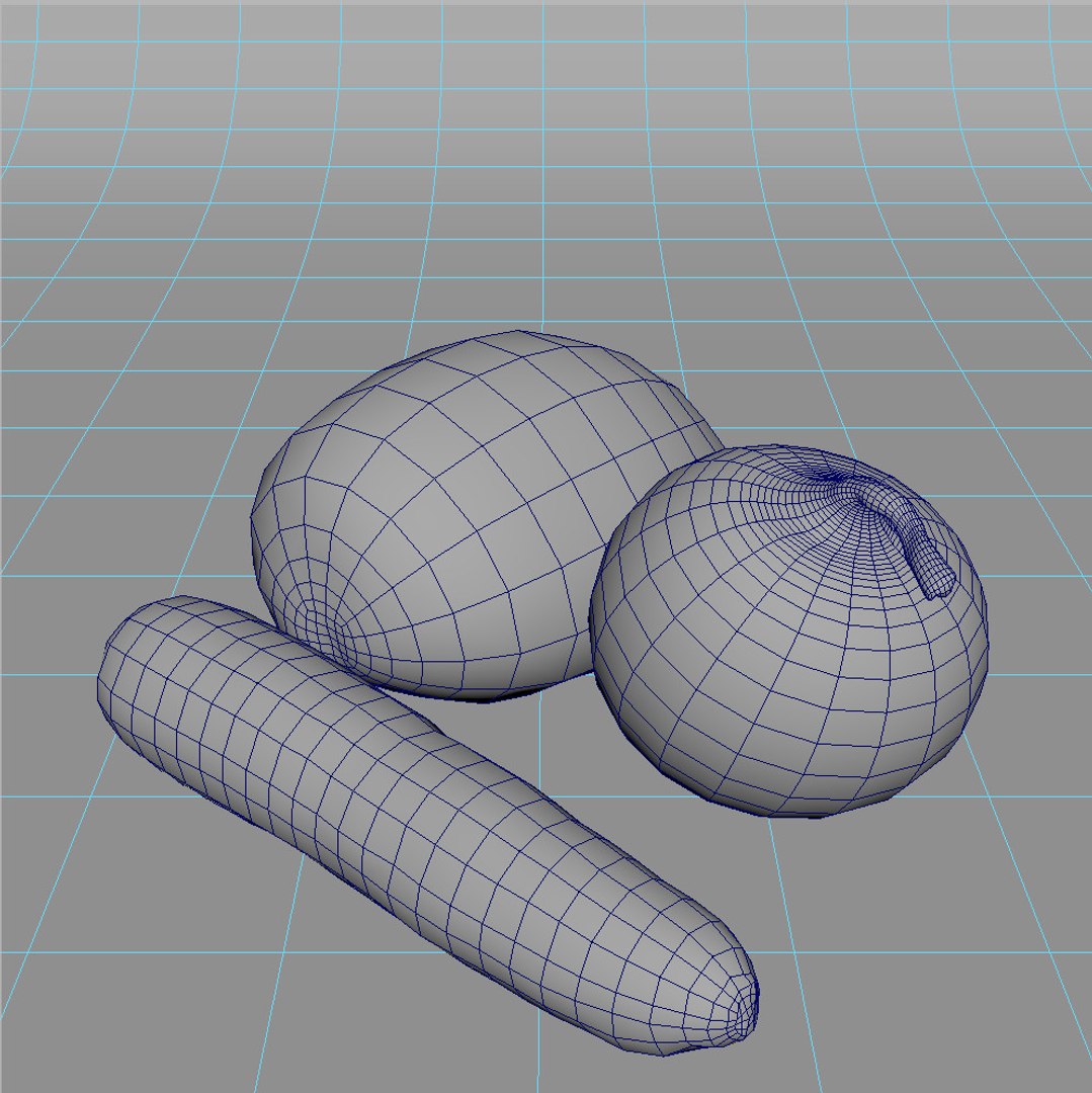 3D intro photogrammetry food pack - TurboSquid 1411045
