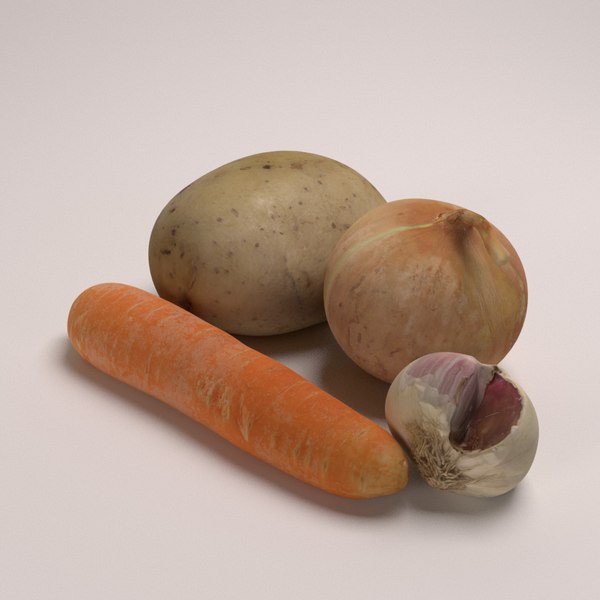 3D intro photogrammetry food pack - TurboSquid 1411045