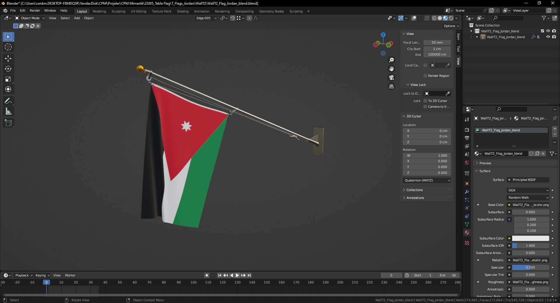 Wall Flag Jordan  Hashemite Kingdom T2 3D https://p.turbosquid.com/ts-thumb/s3/X9kqMl/jc/20240805_173814/png/1722870642/1920x1080/fit_q87/99e8d818827242f0d3b637acf4cabd9af82050a5/20240805_173814.jpg