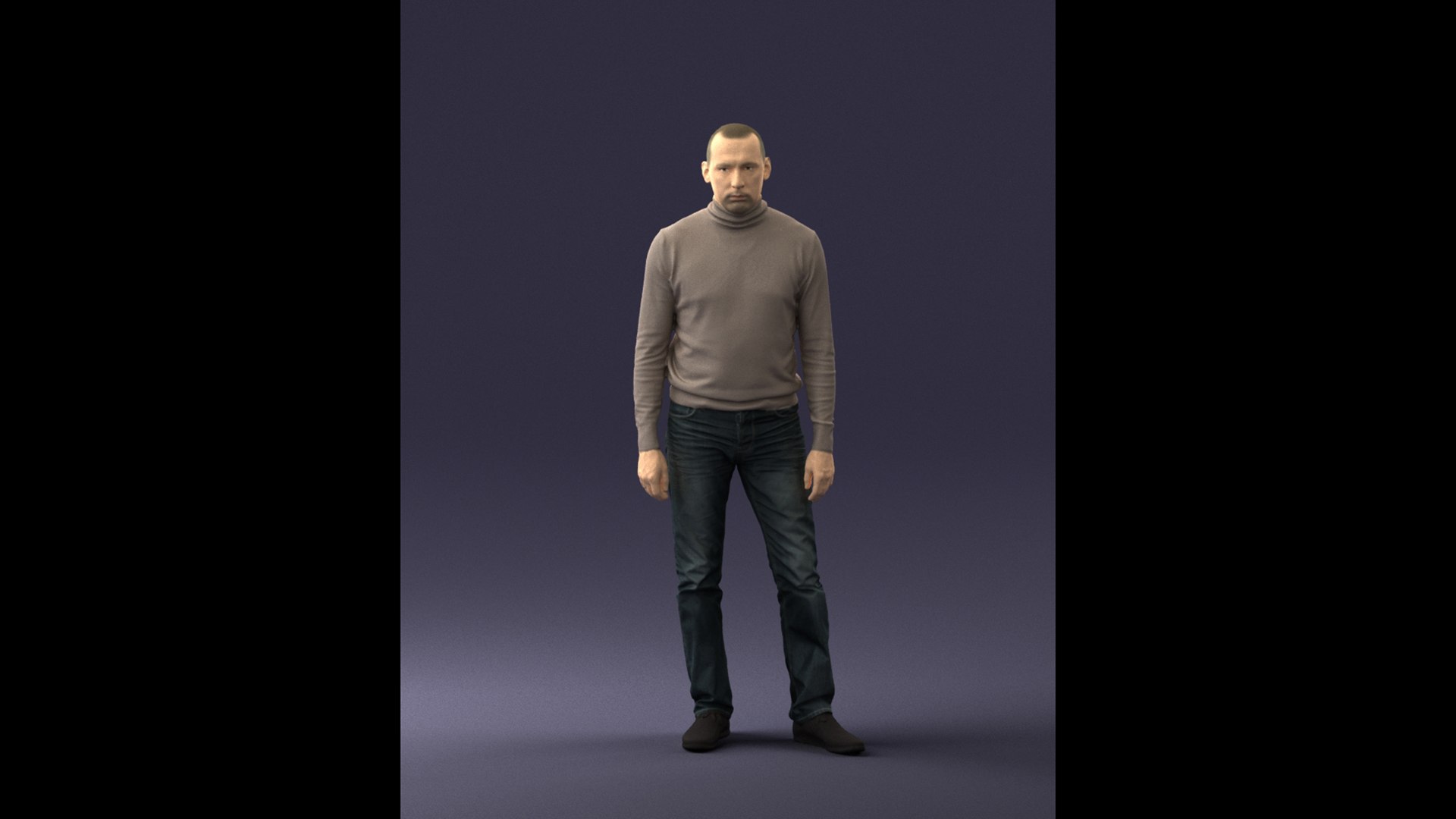 3D scanned realistic human - TurboSquid 1701712