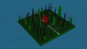 3D Cabin model
