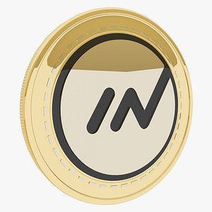 3D Innova Cryptocurrency Gold Coin