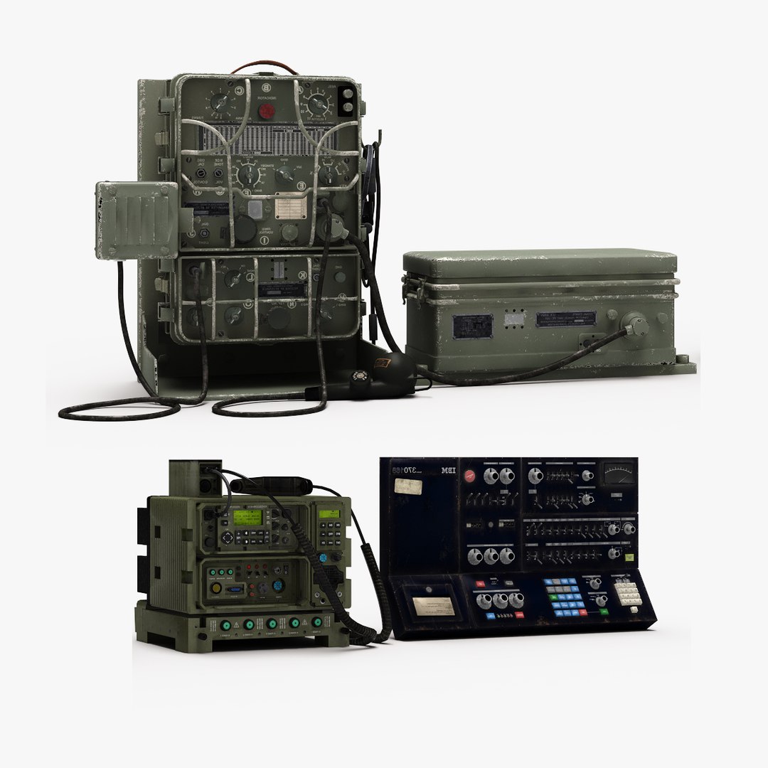 3D Tactical Radio - TurboSquid 2095110
