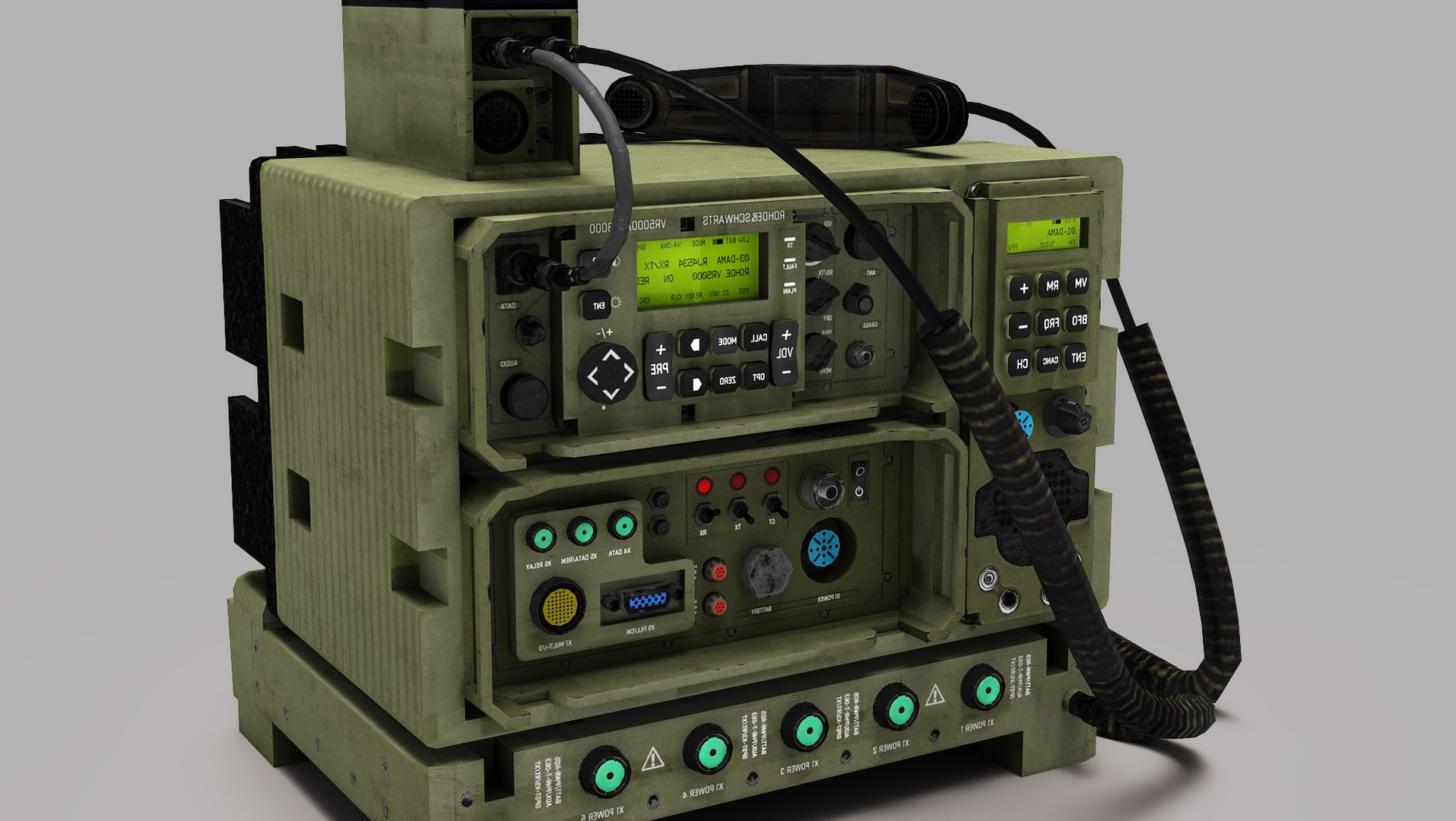 3D Tactical Radio - TurboSquid 2095110