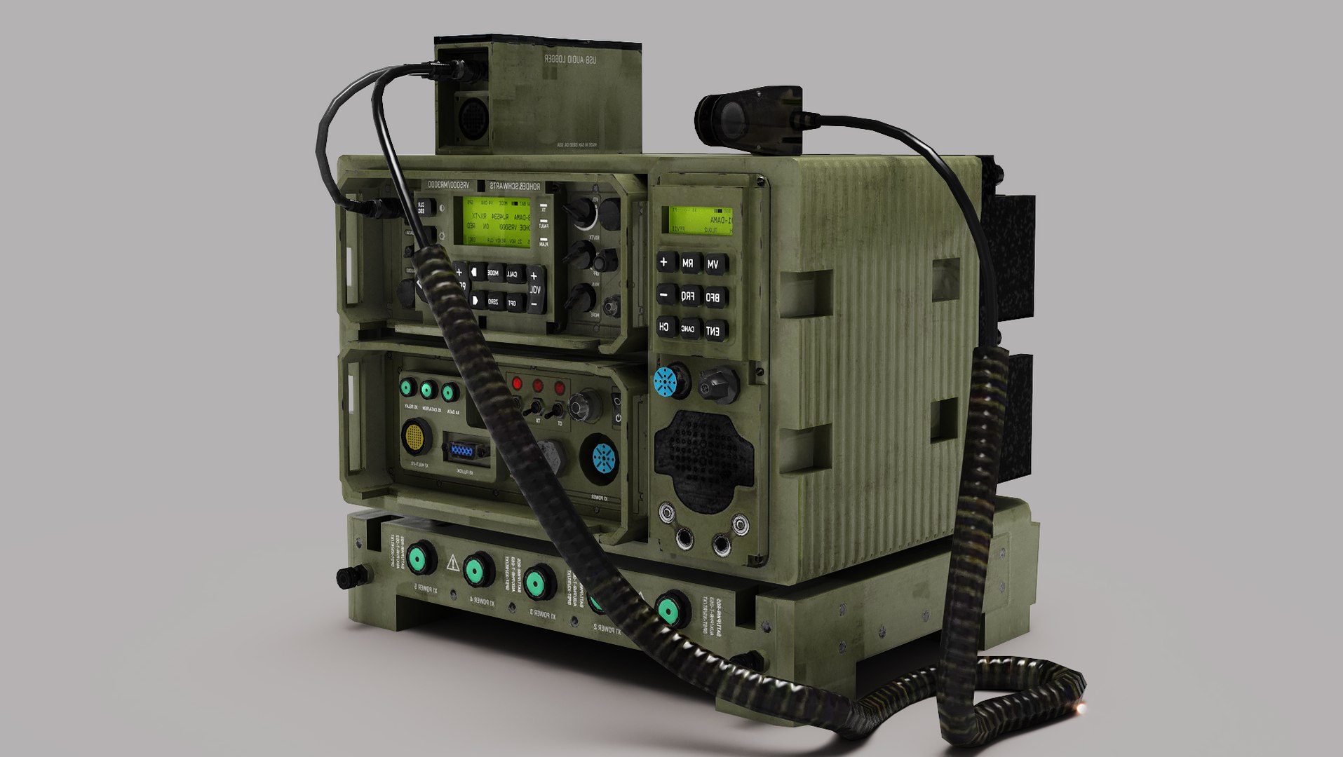 3D Tactical Radio - TurboSquid 2095110