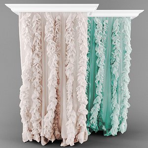 curtain 3d max