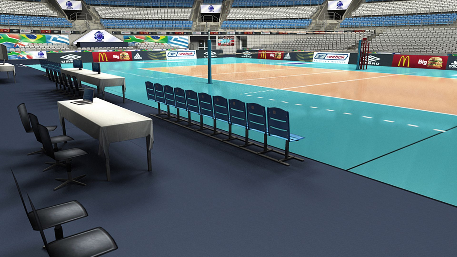 volleyball arena max