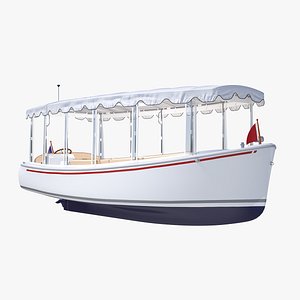 Pleasure Boat with Soft Roof